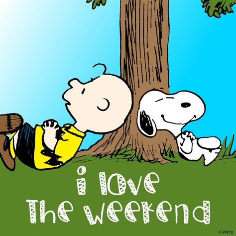 PEANUTS on Twitter: "I love the weekend! https://t.co/VRW9p3VAvt" Cheery Quotes, Snoopy Friday, Peanuts Quotes, Charlie Brown Quotes, Charlie Brown Characters, Week Quotes, Happy Week End, Snoopy Images, Peanuts Cartoon