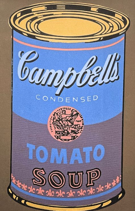 "ANDY WARHOL  \"Campbell's Soup\" Technique: Litografia grafic printed off set Edition: Leo Castelli - Art Gallery New York Certificate of authenticity (COA) included Signed: Andy Warhol (is printed) Number exemplary: 77/100 - Numbered by hand in pencil on sheet - Limited Edition Type of paper: Handmade paper Arches France Dimensions paper: 38 x 56 cm  Embossing: GEORGES ISRAEL EDITEUR Watermark: Arches FRANCE Back stamp: Art Gallery New York + Leo Castelli + Tree of Life  Licence: Andy Warhol LTD Foundation Publisher's license label on the back Included in the Catalogue Raisonne 1962/1987" Violet Artwork, Andy Warhol Poster, Campbell's Soup Cans, Purple Art Print, Andy Warhol Art, Warhol Art, Marcel Duchamp, Campbell Soup, Purple Art