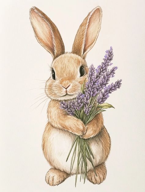 My Images Flower Pattern Drawing, Fall Drawings, Rabbit Drawing, Bunny Tattoos, Elf Art, Rabbit Painting, Bunny Drawing, Artwork Ideas, Rabbit Art