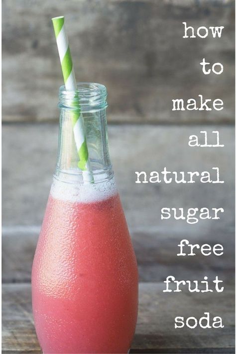 French Soda, Soda Replacement, Soda Stream Recipes, Natural Soda, Fruit Soda, Soda Alternatives, Sugar Free Fruits, Soda Syrup, Healthy Soda