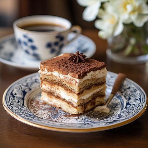 Experience the Italian way of indulging with our Decadent Tiramisu Delight. A creamy, rich and indulgent dessert that is easy to make and perfect for impressing your guests. #DecadentTiramisuDelight #ItalianDessert #Ladyfingers #MascarponeCheese #CocoaPowder #HeavenlyTreat Decadent Tiramisu, Classic Tiramisu, Cocoa Powder Cookies, Tiramisu Dessert, Marsala Wine, Food Menu Design, Mascarpone Cheese, Italian Cookies, Indulgent Desserts