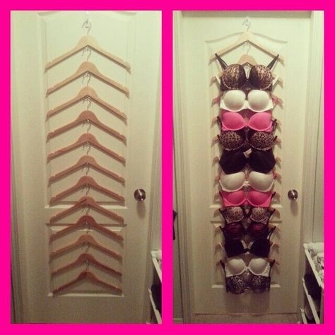 Diy Bra Organization, Diy Kast, Bra Organization, Closet Diy, No Closet Solutions, Smart Tiles, Astuces Diy, Diy Closet, Kraf Diy