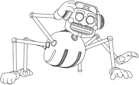 Fnaf Coloring Pages, Fnaf 9, Fnaf Security Breach, Fnaf Baby, Fnaf Freddy, Security Breach, Fnaf Characters, Colouring Pages, Pikachu