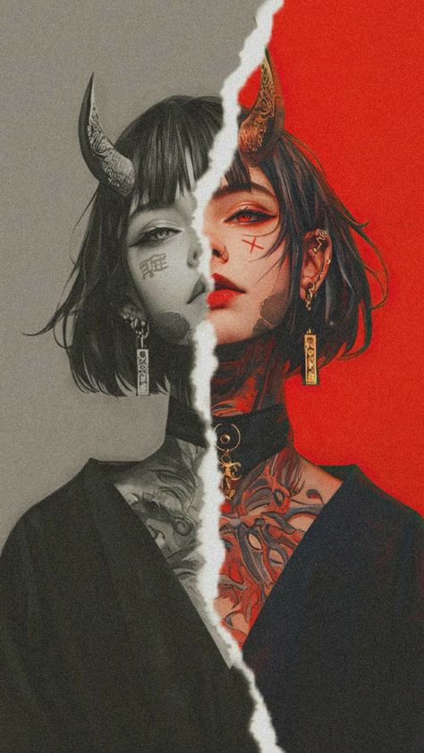 Tattoo Themes, Seni Pop, Fotografi Vintage, Japon Illustration, Art Gallery Wallpaper, Cool Wallpapers Art, Fete Anime, Japanese Tattoo, Karakter Anime