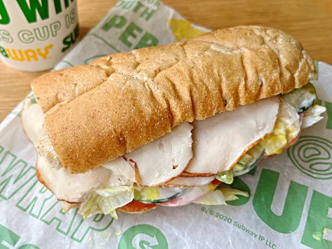 Subway Catering, Subway Sandwiches, Ckd Recipes, Subway Sandwich, Turkey Sandwich, Fast Foods, Turkey Sandwiches, Its Okay, Disease