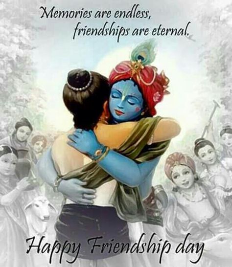 Such a beautiful painting...of how God holds us and loves us. Friendship Day Images Hd, Happy Friendship Day Photos, Friendship Day Photos, Krishna Sudama, Friendship Day Wallpaper, Quotes Krishna, Happy Friendship Day Images, Happy Friendship Day Quotes, Friendship Day Images