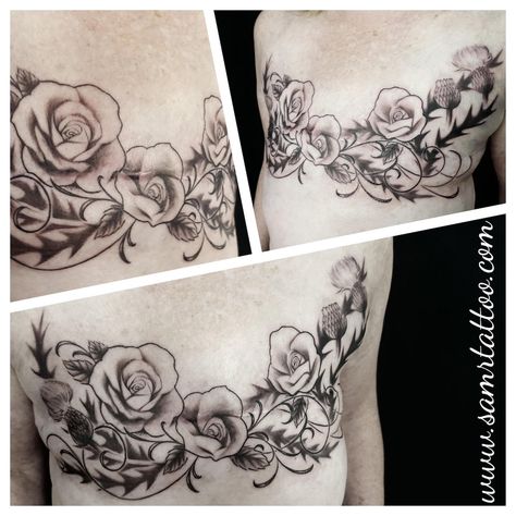 Mastectomy Scars, Tattoo Artists Near Me, Mastectomy Tattoo, Tattoos For Women Flowers, Breast Reconstruction, How To Grow Eyebrows, Cool Chest Tattoos, Pieces Tattoo, Chest Tattoos For Women