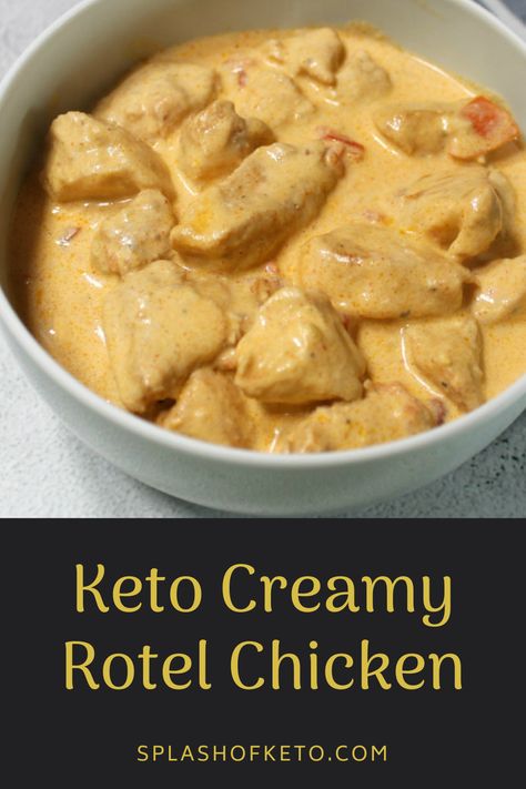 Chicken And Shrimp Recipes Healthy Low Carb, Keto Rotel Chicken, Simple Keto Chicken Recipes, Low Carb Chicken Recipes For Dinner, Keto Chicken Dinner Recipes, Chicken Keto Recipes, Rotel Chicken, Being Vegetarian, Rotel Recipes