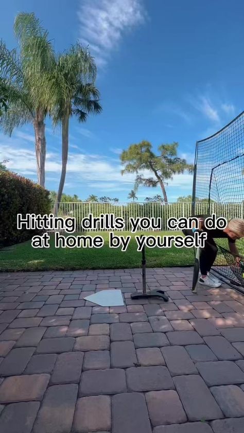 Part 1 - Drills from my latest YouTube video “hitting drills you can do at home by yourself” I am using Tanner Tees heavy tee and net. Code megrem can get you a discount on all of their equipment. #tannertees #softball #baseball #softballdrills #baseballdrills #hittingdrills #hitt | MegRem Softball | MegRem Softball · Original audio Softball Drills At Home, Hitting Drills Softball, Softball Drills, Softball Tees, Baseball Drills, Softball Training, Softball Hairstyles, Softball Team, Baseball Softball