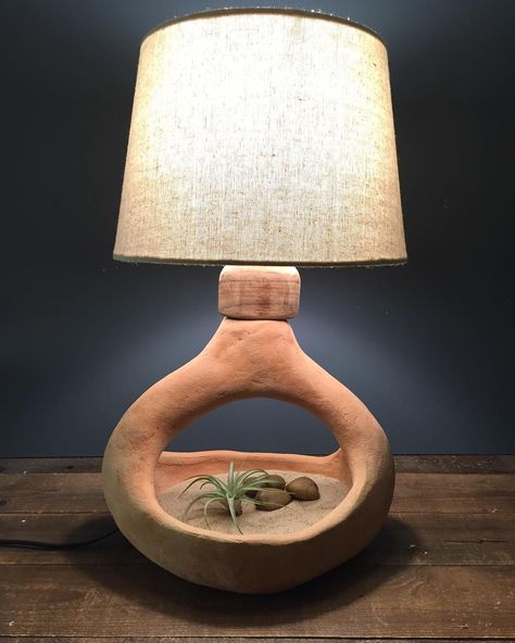 Pottery Table Lamps Handmade, Handmade Pottery Lamp, Hand Built Ceramic Lamp, Pottery Lamp Base Handmade, Handmade Ceramic Lamp Base, Clay Lamp Ideas, Wheel Ceramics Ideas, Ceramic Lamp Base Handmade, Handmade Ceramic Lamp