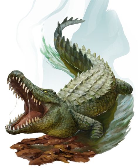 Ghosts Of Saltmarsh, Crocodile Pictures, Alligator Tattoo, Crocodile Tattoo, Crocodile Illustration, Alligators Art, Dnd Tokens, Teeth Drawing, Saltwater Crocodile