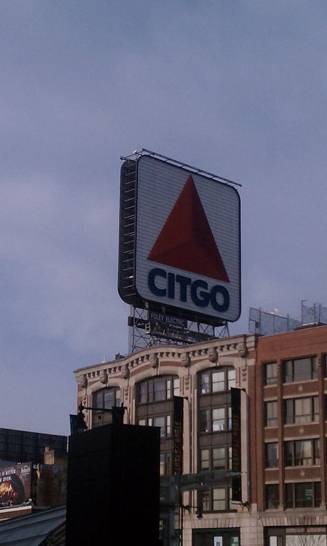 Citgo Sign, Kenmore Square, Boston, MA Citgo Sign, Boston Ma, North Shore, Massachusetts, Boston, Favorite Places, Packaging, Signs, Square