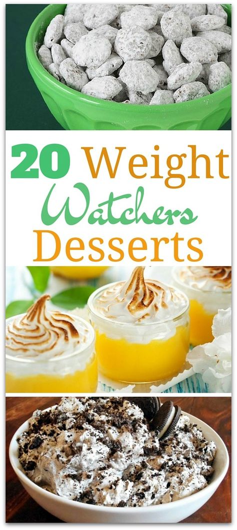 Weight Watcher Desserts, Plats Weight Watchers, Weight Watchers Dessert Recipes, Weight Watchers Recipes Desserts, Weight Watcher Dinners, Ww Desserts, Weight Watchers Desserts, Low Cal Recipes, Low Calorie Desserts