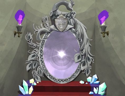 Pomefiore Dorm, Raven Collage, Dorm Mirror, Twisted Disney Princesses, Disney Japan, Hall Of Mirrors, Twisted Disney, Fire Emblem Awakening, Disney Villains Art