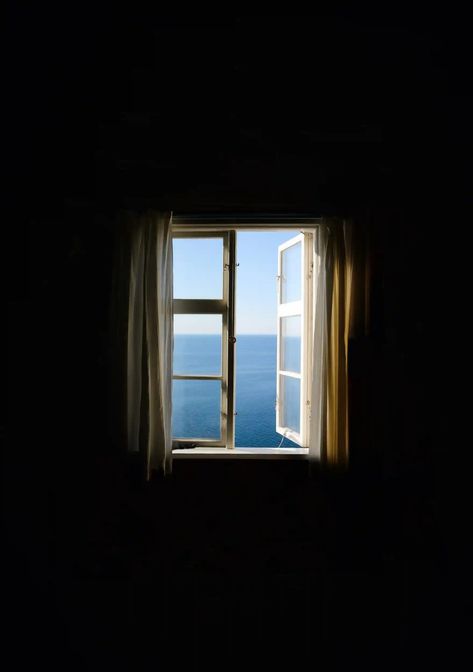 Clutter-free images to calm the mind – in pictures | Art and design | The Guardian Dark Windows, Seascape Photography, Window Art, Photorealism, Old Style, Minimal Art, New Wall, Featured Artist, Ocean View