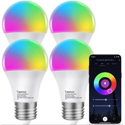 Color Changing Light Bulb, Color Changing Lamp, Small Led Lights, Office Decor Professional, 1 To 100, Smart Bulbs, Smart Light Bulbs, Color Changing Lights, Color Changing Led