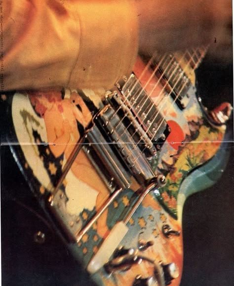 @rocknrroll on Instagram: “An image of Eric Clapton’s guitar from Rock and Folk Magazine, 1967 ✨” Rock And Roll Aesthetic, Cream Eric Clapton, Ginger Baker, Jack Bruce, 60s Design, Rock Aesthetic, Sunset Strip, Dazed And Confused, I'm With The Band