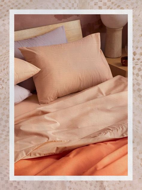 The best of both worlds. Organized Bedroom, Whimsical Bedroom, Natural Palette, Organization Decor, Cotton Sheet Sets, Interior Stylist, Sateen Sheets, Sustainable Practices, House On A Hill