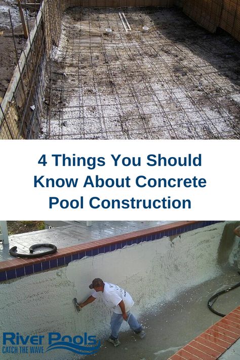 Diy Concrete Pool How To Build, Concrete Pool Design, Pool Installation Inground, Concrete Pools Inground, Home Made Pools, Diy Concrete Pool, Cement Pool, Walk In Pool, Concrete Cabin