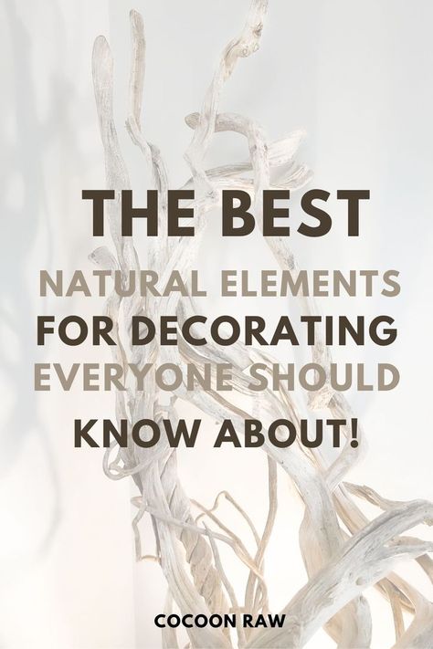 Decorating With Natural Materials, Nature Inspired Home Interior, Bring Outside Inside Decor, Decorating With Nature Elements, Decorate With Nature, Organic Home Decor Natural, Holistic Home Decor, Organic Natural Decor, Biophilic Bedroom