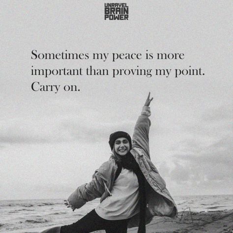 Sometimes my peace is more important than proving my point. Carry on. My Peace Is More Important Quotes, My Peace Is More Important, Your Peace Is More Important, Healthy Motivation Quotes, Peace Of Mind Quotes, Serenity Quotes, Learn Korean Alphabet, My Peace, Self Confidence Quotes