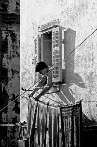 Alex E Proimos Laundry Lines, Washing Line, Window View, Italian Summer, Clothes Line, Clean Laundry, Sicily, Fresh Air, Clothes Pins