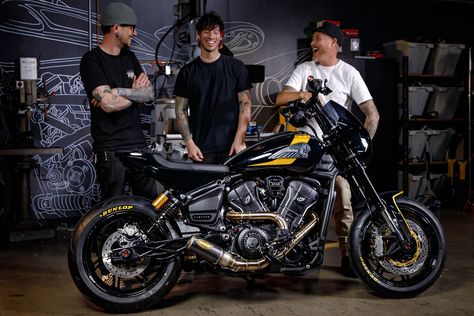 Roland Sands crosses an Indian Scout with an FTR for rockstar Josh Dun Indian Scout Custom, Roland Sands Design, Roland Sands, Flat Tracker, Indian Scout, Long Beach California, Beach California, One Pilots, Twenty One Pilots