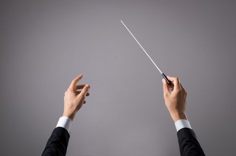 Photo Concert, Conductor Batons, Photo Music, Music Concert, Premium Photo, Stock Photos, Concert, Grey, Music