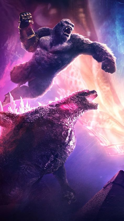 Godzilla X Kong The New Empire 5k Chinese Poster Monsterverse Godzilla, Godzilla Birthday Party, Empire Movie, Empire Wallpaper, Chinese Poster, Godzilla X Kong, Godzilla 2, King Kong Vs Godzilla, Kong Godzilla