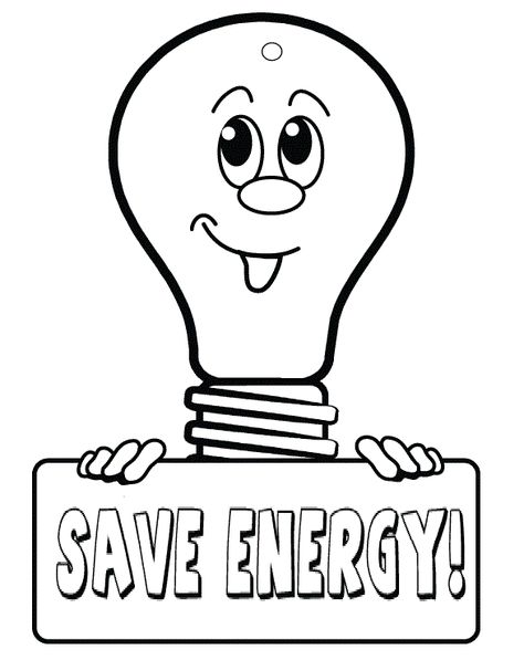 Save Electricity Drawing | Free download best Save Electricity Drawing on ClipArtMag.com Electricity Projects For Kids, Save Electricity Poster, Save Energy Poster, Electricity Lessons, Electricity Poster, Save Water Poster Drawing, Earth Coloring Pages, Earth Day Activities, Bookmarks Kids