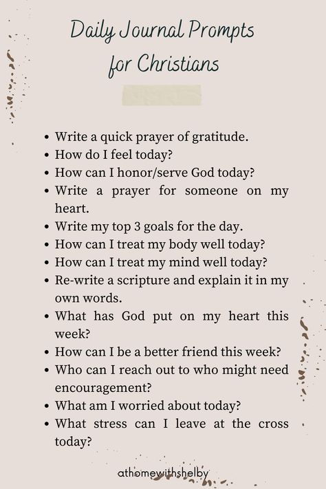 How To Devotional Journal, Christian Woman Journal Prompts, New Year Journal Prompts Christian, God Journaling Prompts, Christian Morning Journal, Journaling About Your Day, How To Journal With God, Morning Bible Routine, Getting Closer To God Journal