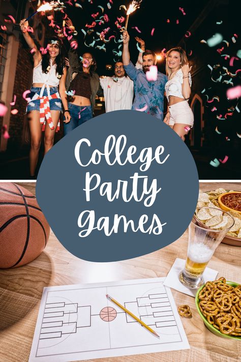 Top College Party Games for a Fun Time - Fun Party Pop Frat Party Activities, Frat Party Games, College Frat Party Aesthetic, Games For Freshers Party, New Years Party Games, College Party Games, Party Games For Teens, Fear Game, Freshers Party