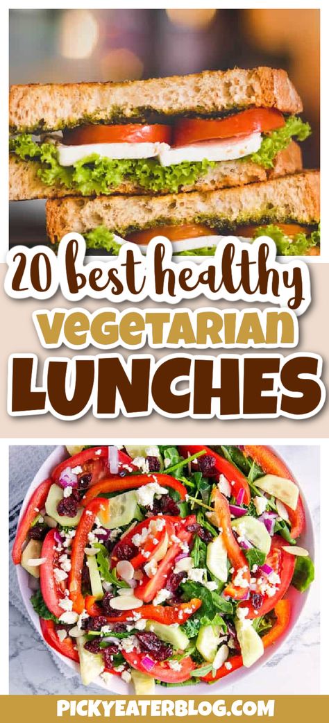 Healthy Vegetarian Meals For One, Lunch Ideas Without Deli Meat, Healthy Work Lunch Vegetarian, Healthy Vegetarian Lunches For Work, Gluten Free Vegetarian Lunch Ideas For Work, Healthy Easy Vegetarian Lunch, Quick Veggie Lunch Ideas, Quick Vegetarian Lunches For Work, Best Vegetarian Lunch Recipes