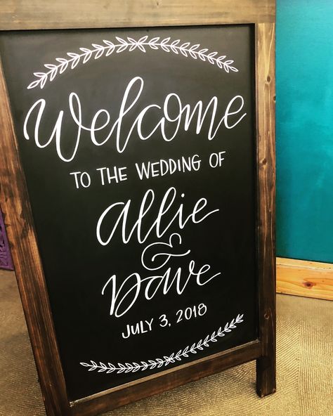 Couples Shower Chalkboard Sign, Wedding Welcome Chalkboard, Wedding Chalkboard Ideas, Chalkboard Sign Ideas, Welcome Chalkboard Sign, Welcome Sign Chalkboard, Welcome Sign Calligraphy, Chalkboard Wedding Signs, Irish Wedding Inspiration