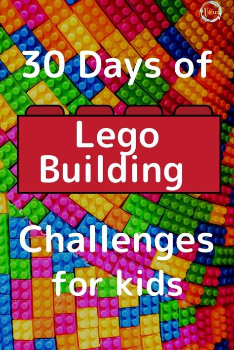 Easy Things To Make With Legos, Lego Science Activities, Lego Building Contest Ideas, Lego Building Challenges, Lego Building Challenge, Lego Build Challenges For Kids, Basic Lego Builds, Useful Lego Creations, Lego Templates For Kids