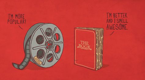 <3 Books Vs Movies, Nerd Alert, Book Addict, Book Humor, I Love Books, Book Of Life, Im Awesome, Narnia, Love Book