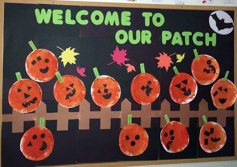 Jack-o-lantern pumpkins bulletin board   autumn bulletin board ideas, halloween bulletin board ideas Fall Bulletin Boards Pumpkin, Pumpkin Patch Bulletin Boards For Daycare, Fall Theme Preschool Bulletin Boards, Holloween Board Ideas For Work, Fall Bulliten Board Preschool, Best Pumpkins In The Patch Bulletin Board, Spookley The Square Pumpkin Bulletin Board Ideas, Halloween Daycare Bulletin Boards, Preschool Pumpkin Bulletin Boards