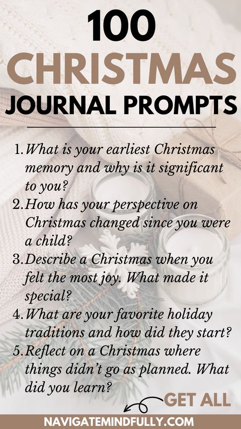 holiday journal prompts December Journal Ideas Writing Prompts, Yule Journal Prompts, December Journaling Prompts, Christmas Bujo Ideas, Christmas Journal Prompts, Christmas Journal Ideas, December Journal Prompts, Christmas Prompts, Christmas Devotions