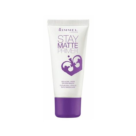 Rimmel London Stay Matte Primer Rimmel Stay Matte Primer, Primer Elf, Best Drugstore Primer, Drugstore Primer, Best Makeup Primer, Primer For Oily Skin, Rimmel Stay Matte, Oily Skin Remedy, Matte Primer