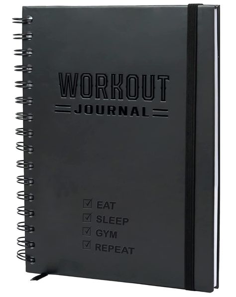 Hardcover Fitness Journal Workout Planner for Men & Women - A5 Sturdy Workout Log Book to Track Gym & Home Workout Planners For Men, Journal Workout, Workout Log Book, Workout Journal, Complete Workout, Workout Eating, Workout Planner, Gym Home, Workout Log