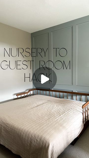 Christine Gummersall - DIY & Home on Instagram: "It’s not magic. Or is it?! Guests are coming to town today and since we had our 4th baby we “lost” our guest bedroom to be his nursery. Or did we?!?

I scoured the internet to find a twin bed that doubled as a king trundle that made guests feel like they weren’t intruding on our space. You can even turn the twin mattresses (and if you want swap the sheets for king) so no one is sleeping in the crack 😆. 

Top it off with a the most comfortable mattress known to man @twinklebeds_luxurysleep and you’re good to go! 

Trundle & mattress link in my profile. 
Including a 40% off discount on all Twinkle Beds!" Twin To King Bed Conversion, Twin Bed Makeover, Trundle Bed Ideas Guest Rooms, Diy Trundle Bed, Comfortable Mattress, Trundle Mattress, Room Hacks, Comfort Mattress, Twin Mattress