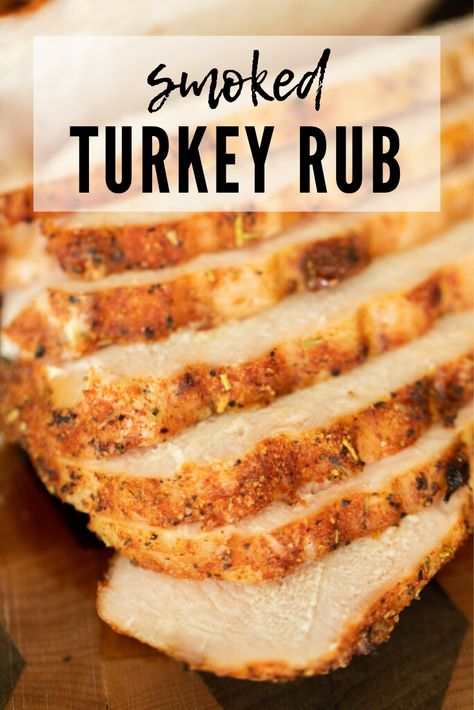 Smoked Turkey Rub Recipes, Smoked Turkey Rub, Turkey Rub Recipes, Turkey Rub, Turkey Seasoning, Smoked Turkey Recipes, Smoked Turkey Breast, Dry Rub Recipes, Traeger Recipes