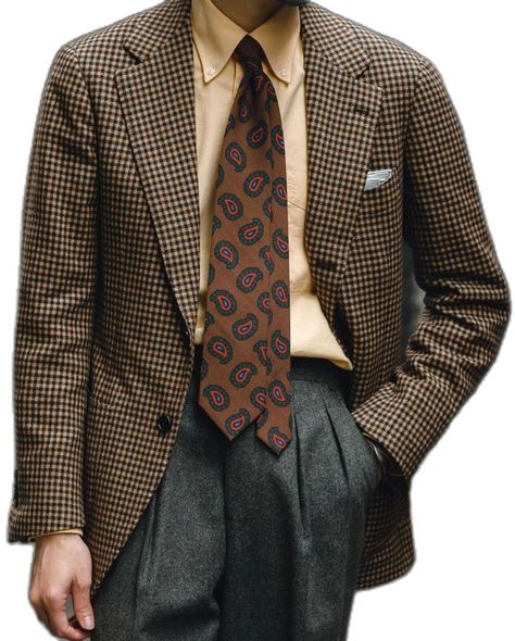 Autumn Suits Men, Vintage Outfit Inspo Men, Mens Vintage Suit, Vintage Blazer Outfit Men, Retro Suits Men, 70s Casual Fashion, Vintage Suits Men, Fall Suits For Men, Checkered Suit Men