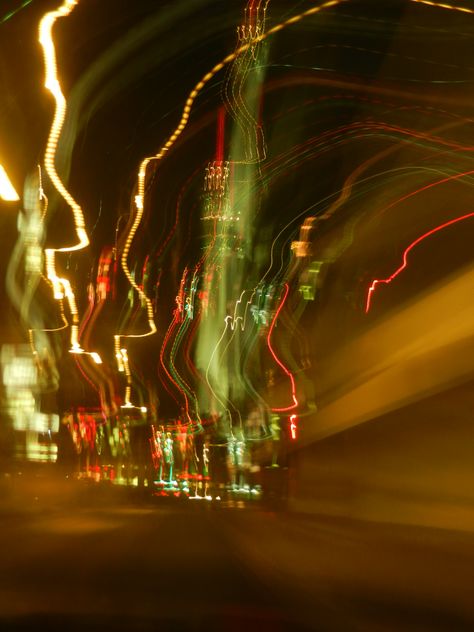 "Bright Lights, Freeway Speeds"...Taken By Amarie Birkmire Blurred Lights Aesthetic, Bright Lights Aesthetic, Bright Light Aesthetic, Blur Pics Aesthetic, Brightness Aesthetic, Speed Aesthetic, Trippy Photography, Night Lights Aesthetic, City Lights Aesthetic