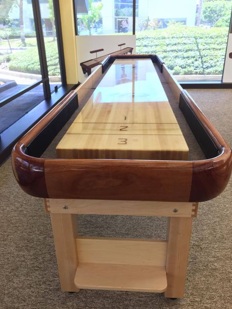 Shuffleboard Rules, Shuffleboard Diy, Shuffle Boards, Table Shuffleboard, Large Games, Tunic Costume, Shuffle Board, Trestle Tables, Shuffleboard Tables