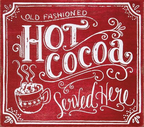 Gingerbread Sweet Shoppe                                                                                                                                                                                 More Hot Cocoa Signs, Old Fashioned Hot Cocoa, Winter Chalkboard, Hot Chocolate Sign, Chalk Sign, Etiquette Vintage, Diy Chalk, Chocolate Christmas, Christmas Cottage