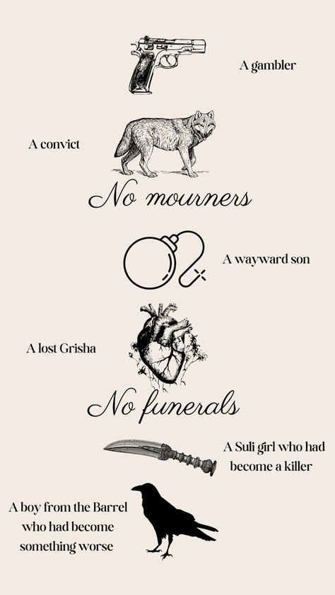 Six Of Crows Symbol Simple, Six Of Crows Poster Vintage, Six Of Crows Drawing Easy, 6 Of Crows Wallpaper, No Mourners No Funerals Tattoo, Six Of Crows Drawing, Six Of Crows Tattoo Ideas, Stealing Aesthetic, Grishaverse Tattoo