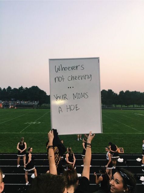 @jadastockerr🌊 School Spirit Posters, High School Football Games, Football Signs, Best Friend Poems, High School Life, High School Football, Spirit Week, Football Poster, School Football