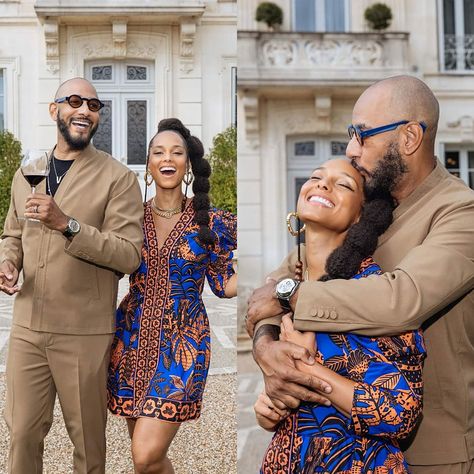 Alicia Keys Swizz Beatz, Swizz Beatz, Alicia Keys, Couples Photoshoot, Shades Of Black, Influencer, Mood Board, Shades, Key