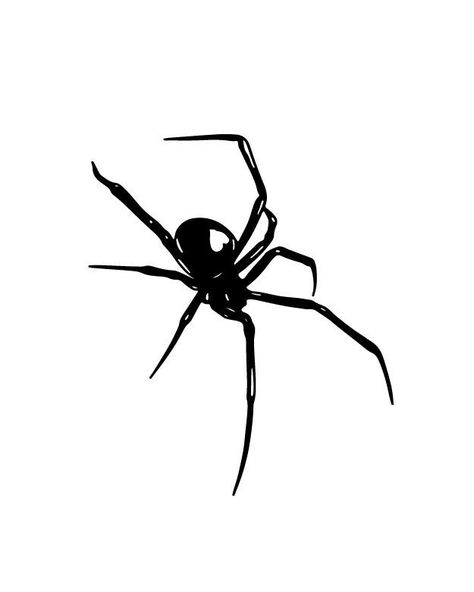 Orb Weaver Tattoo, Sticker Tattoo Ideas, Black Widow Spider Tattoo, Inch Tattoo, Widow Tattoo, Black Widow Tattoo, Goth Tattoo, Clever Tattoos, Be A Light